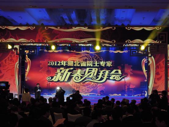 李鸿忠王国生杨松等出席湖北省院士专家新春团拜会